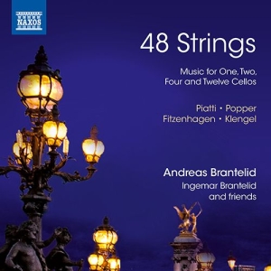 Fitzenhagen Wilhelm Klengel Juli - 48 Strings - Music For One, Two, Fo i gruppen Externt_Lager / Naxoslager hos Bengans Skivbutik AB (4159776)