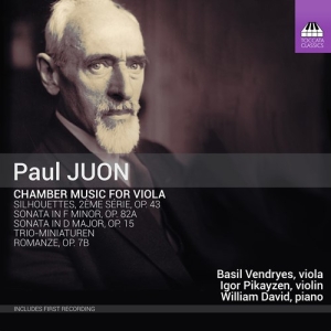 Juon Paul - Chamber Music For Viola i gruppen Externt_Lager / Naxoslager hos Bengans Skivbutik AB (4159781)
