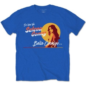 Selena Gomez - Selena Gomez Unisex T-Shirt: Mural (Smal i gruppen ÖVRIGT / BW-T-shirts hos Bengans Skivbutik AB (4160931r)