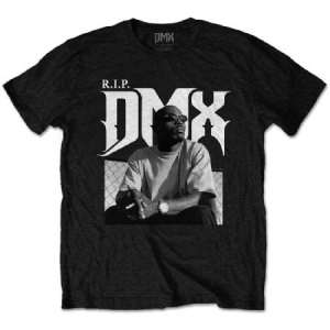 DMX - DMX Unisex T-Shirt: R.I.P. i gruppen ÖVRIGT / BW-T-shirts hos Bengans Skivbutik AB (4160947r)