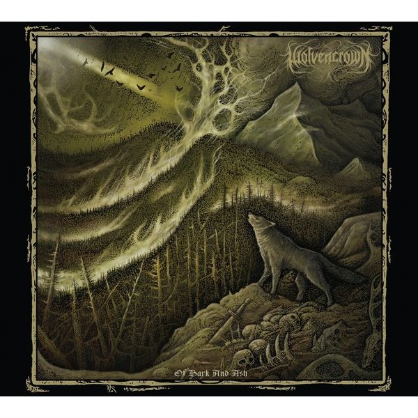 Wolvencrown - OF BARK AND ASH i gruppen CD / Hårdrock/ Heavy metal hos Bengans Skivbutik AB (4161269)