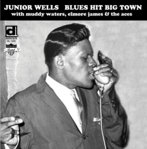 Junior Wells - Blues Hit Big Town i gruppen VINYL / Jazz/Blues hos Bengans Skivbutik AB (4161356)