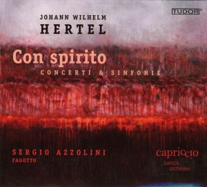 Hertel Johann Wilhelm - Con Spirito i gruppen Externt_Lager / Naxoslager hos Bengans Skivbutik AB (4162401)