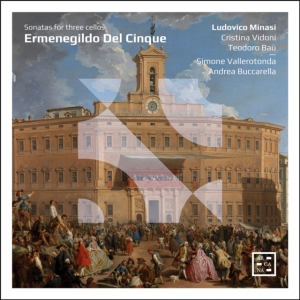 Del Cinque Ermenegildo - Sonatas For Three Cellos i gruppen Externt_Lager / Naxoslager hos Bengans Skivbutik AB (4163961)