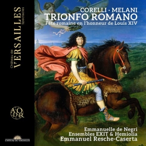 Corelli Arcangelo Lulier Giovann - Corell & Melani: Trionfo Romano i gruppen Externt_Lager / Naxoslager hos Bengans Skivbutik AB (4163970)