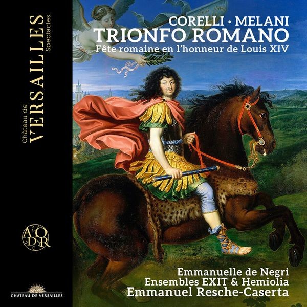 Corelli Arcangelo Lulier Giovann - Corell & Melani: Trionfo Romano i gruppen CD / Klassiskt hos Bengans Skivbutik AB (4163970)