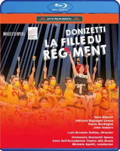 Donizetti Gaetano - La Fille Du Regiment (Bluray) i gruppen MUSIK / Musik Blu-Ray / Klassiskt hos Bengans Skivbutik AB (4163987)