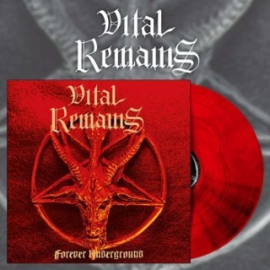 Vital Remains - Forever Underground (Red/Black Gala i gruppen VINYL / Hårdrock hos Bengans Skivbutik AB (4165342)
