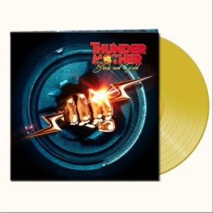 Thundermother - Black And Gold (Clear Yellow Vinyl i gruppen VINYL / Hårdrock,Svensk Folkmusik hos Bengans Skivbutik AB (4165578)