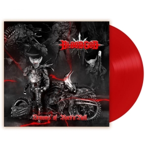 Blood God - Demons Of Rock N Roll (Red Vinyl Lp i gruppen VINYL / Hårdrock hos Bengans Skivbutik AB (4167179)