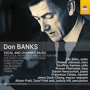 Banks Don - Vocal & Chamber Music i gruppen CD / Klassiskt hos Bengans Skivbutik AB (4167497)
