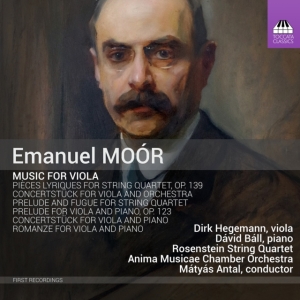 Moor Emanuel - Music For Viola i gruppen CD / Klassiskt hos Bengans Skivbutik AB (4167500)