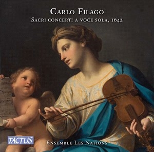 Filago Carlo - Sacri Concerti A Voce Sola i gruppen Externt_Lager / Naxoslager hos Bengans Skivbutik AB (4167504)