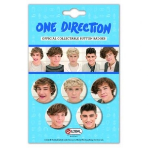 One Direction - Phase 4 Button Badge Pack i gruppen ÖVRIGT / Merchandise hos Bengans Skivbutik AB (4168385)