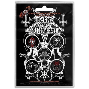 Dark Funeral - The Black Hordes Button Badge Pack i gruppen MERCHANDISE / Accessoarer / Hårdrock hos Bengans Skivbutik AB (4168411)