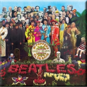 The Beatles - Sgt Pepper Magnet i gruppen MERCHANDISE / Magnet / Pop-Rock hos Bengans Skivbutik AB (4168422)