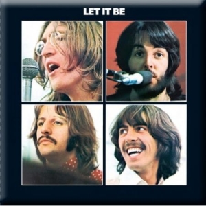 The Beatles - Let It Be Album Magnet i gruppen MERCHANDISE / Magnet / Pop-Rock hos Bengans Skivbutik AB (4168423)
