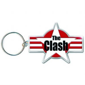 The Clash - Star & Stripes Keychain i gruppen MERCHANDISE / Nyckelring / Pop-Rock hos Bengans Skivbutik AB (4168439)