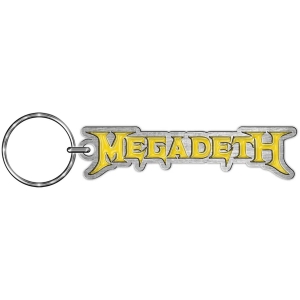 Megadeth - Logo Keychain i gruppen MERCHANDISE / Nyckelring / Hårdrock hos Bengans Skivbutik AB (4168454)