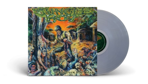Jungle Rot - Slaughter The Weak (Clear Vinyl Lp) i gruppen VINYL / Hårdrock/ Heavy metal hos Bengans Skivbutik AB (4169598)