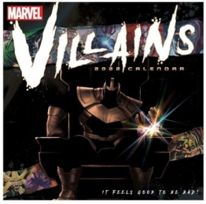 Marvel Villains 2022 Official Calendar i gruppen ÖVRIGT / Merchandise hos Bengans Skivbutik AB (4171127)