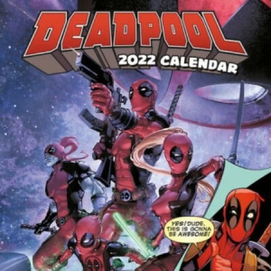 Deadpool 2022 Official Calendar i gruppen ÖVRIGT / Merchandise hos Bengans Skivbutik AB (4171130)