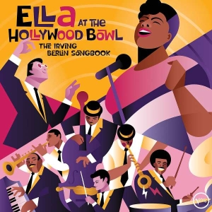 Ella Fitzgerald - Ella At The Hollywood Bowl: The Irv i gruppen VINYL / Jazz hos Bengans Skivbutik AB (4171491)