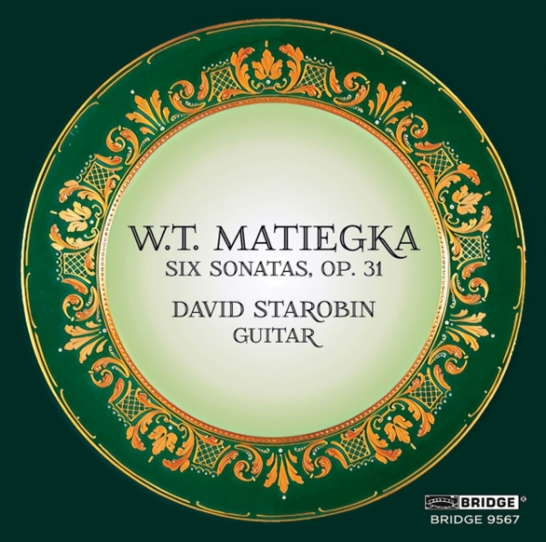Starobin David - Matiegka: Six Sonatas, Op. 31 i gruppen CD / Toppsäljare hos Bengans Skivbutik AB (4171593)