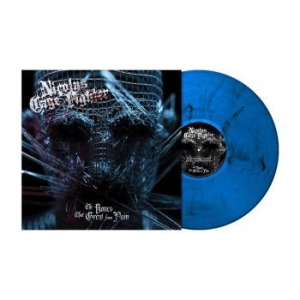 Nicolas Cage Fighter - Bones That Grew From Pain (Blue/Bla i gruppen VINYL / Hårdrock/ Heavy metal hos Bengans Skivbutik AB (4171655)