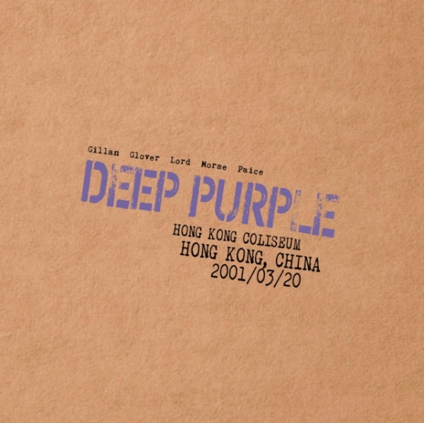 Deep Purple - Live In Hong Kong 2001 (Purple Marb i gruppen VINYL / Toppsäljare hos Bengans Skivbutik AB (4171882)
