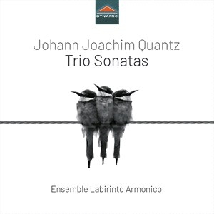Quantz Johann Joachim - Trio Sonatas i gruppen Externt_Lager / Naxoslager hos Bengans Skivbutik AB (4171928)