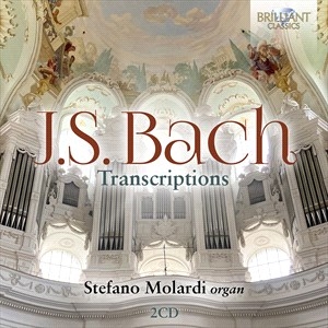 Bach Johann Sebastian - Organ Transcriptions i gruppen Externt_Lager / Naxoslager hos Bengans Skivbutik AB (4171948)