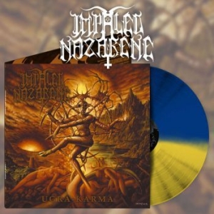 Impaled Nazarene - Ugra Karma (Yellow/Blue Vinyl Lp) i gruppen VINYL / Hårdrock hos Bengans Skivbutik AB (4172865)