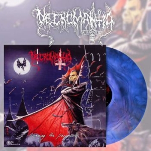 Necromantia - Crossing The Fiery Path (Blue Marbl i gruppen VINYL / Hårdrock hos Bengans Skivbutik AB (4172867)