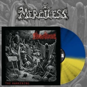 Merciless - Awakening (Yellow/Blue Vinyl Lp) i gruppen VINYL / Hårdrock hos Bengans Skivbutik AB (4172868)