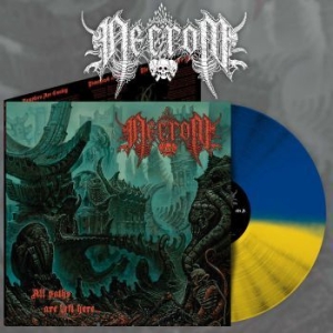Necrom - All Paths Are Left Here (Yellow/Blu i gruppen VINYL / Hårdrock/ Heavy metal hos Bengans Skivbutik AB (4172872)
