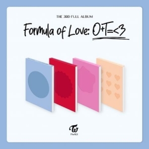 Twice - Vol.3 Formula of Love: O+T= 3 Set(4pcs) in the group Minishops / K-Pop Minishops / Twice at Bengans Skivbutik AB (4173273)