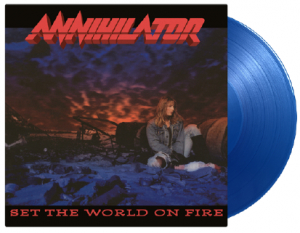 Annihilator - Set The World On.. -Clrd- i gruppen VINYL / Vinyl Ltd Färgad hos Bengans Skivbutik AB (4173912)