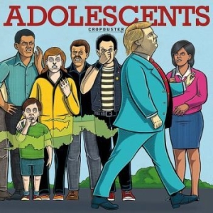 Adolescents - Cropduster (Limited Gold Vinyl Lp) i gruppen VINYL / Pop-Rock hos Bengans Skivbutik AB (4173937)