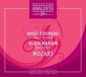 Mozart W A - Works For Violin And Flute i gruppen Externt_Lager / Naxoslager hos Bengans Skivbutik AB (4175390)