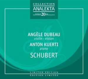 Schubert Franz - Three Sonatas For Violin And Piano i gruppen Externt_Lager / Naxoslager hos Bengans Skivbutik AB (4175394)