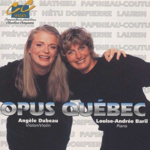 Dubeau Angèle - Opus Quebec i gruppen Externt_Lager / Naxoslager hos Bengans Skivbutik AB (4175402)