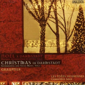 Soly Geneviève Les Idées Heureuse - Graupner: Christmas In Darmstadt i gruppen CD / Julmusik,Klassiskt hos Bengans Skivbutik AB (4175419)