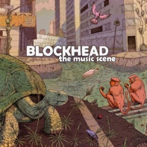 Blockhead - The Music Scene (Opaque Teal Colour i gruppen VINYL / Hip Hop hos Bengans Skivbutik AB (4176025)