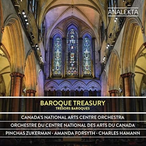 Zukerman Pinchas Forsyth Amanda - Baroque Treasury i gruppen Externt_Lager / Naxoslager hos Bengans Skivbutik AB (4176117)