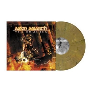 Amon Amarth - Crusher (Brown Beige Marbled Vinyl) i gruppen VINYL / Hårdrock/ Heavy metal hos Bengans Skivbutik AB (4176231)