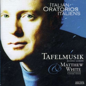White Matthew Tafelmusik Baroque - Italian Oratorios i gruppen Externt_Lager / Naxoslager hos Bengans Skivbutik AB (4176291)