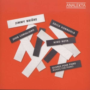 Briere Jimmy - Works For Piano i gruppen Externt_Lager / Naxoslager hos Bengans Skivbutik AB (4176754)
