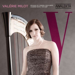 Milot Valérie - V - Chamber Music For Harp i gruppen Externt_Lager / Naxoslager hos Bengans Skivbutik AB (4176758)
