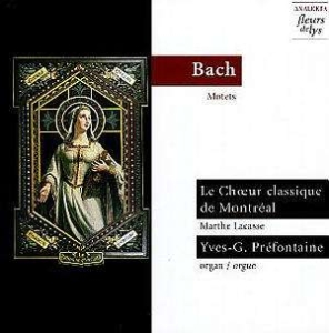 Le Choeur Classique De Montréal Pr - J.S. Bach: Motets i gruppen Externt_Lager / Naxoslager hos Bengans Skivbutik AB (4176762)